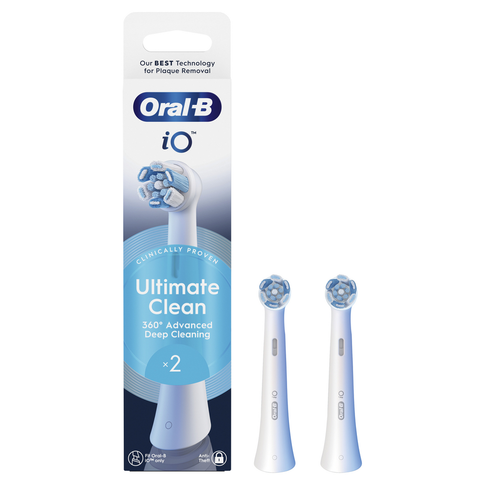 Oral-B iO Ultimate Clean Wit Borsteltjes 2 stuks - Oral-B