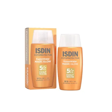 Isdn Fotoprotector Fusionwater Magic Glow SPF30 50 ml