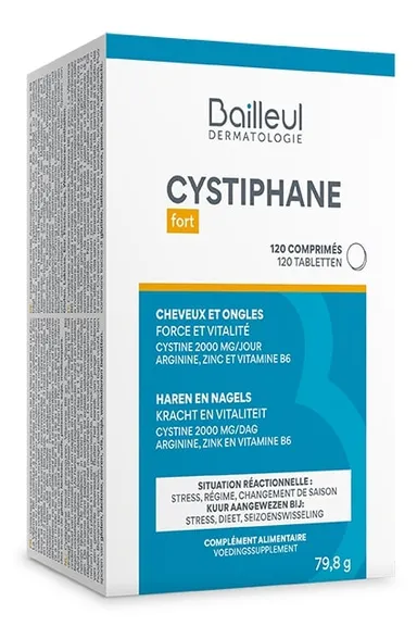 Cystiphane Cheveux Et Ongles 120 Comprimés