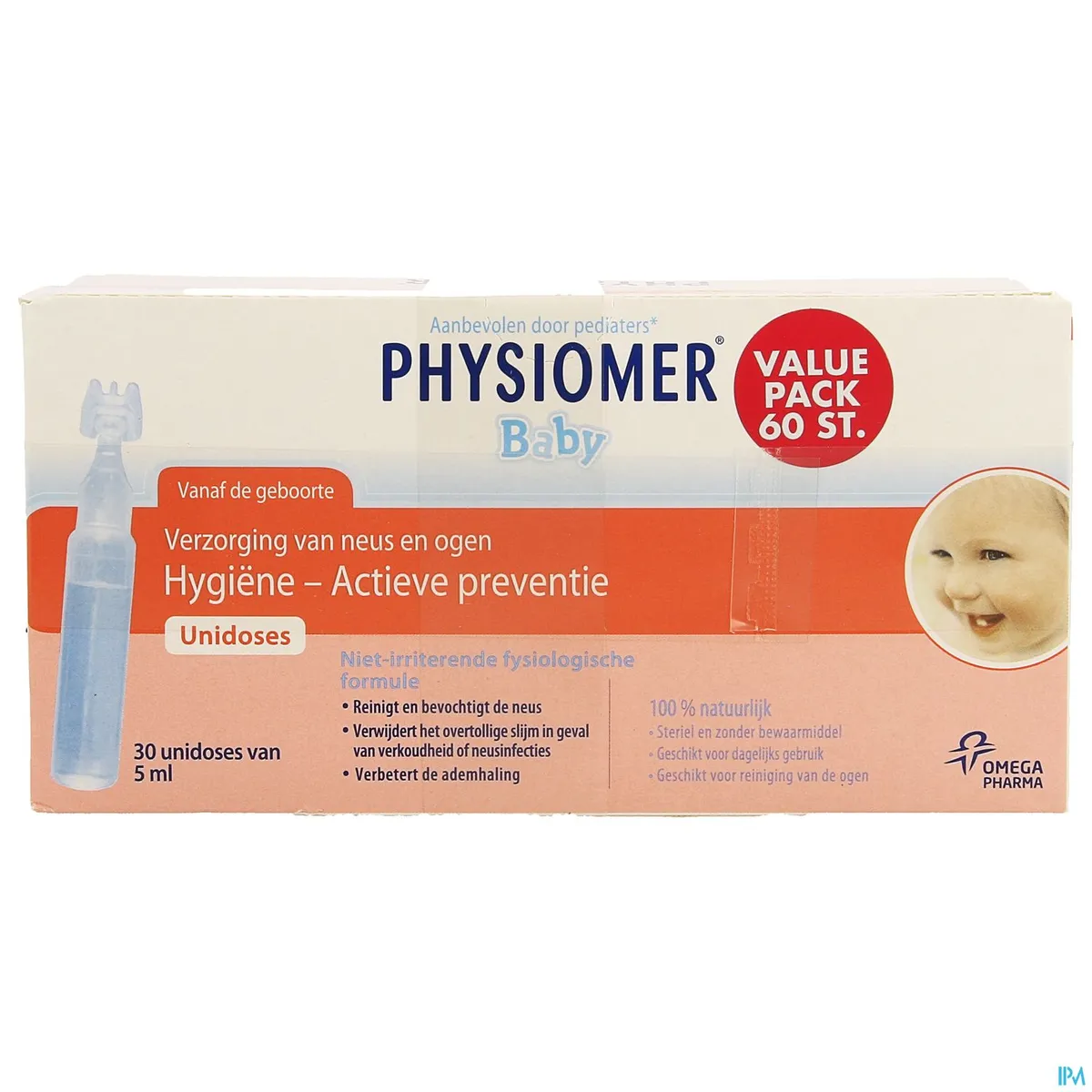 Physiomer Unidoses 60x5 ml