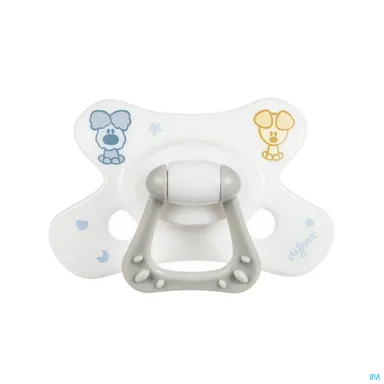 Difrax Fopspeen Natural Woezel&pip 12+ 1