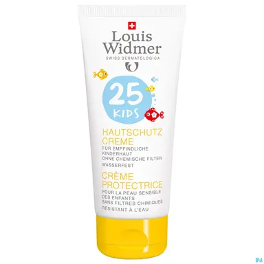 Widmer Sun Kids Skin Protect Crème SPF25 Zonder Parfum 100ml