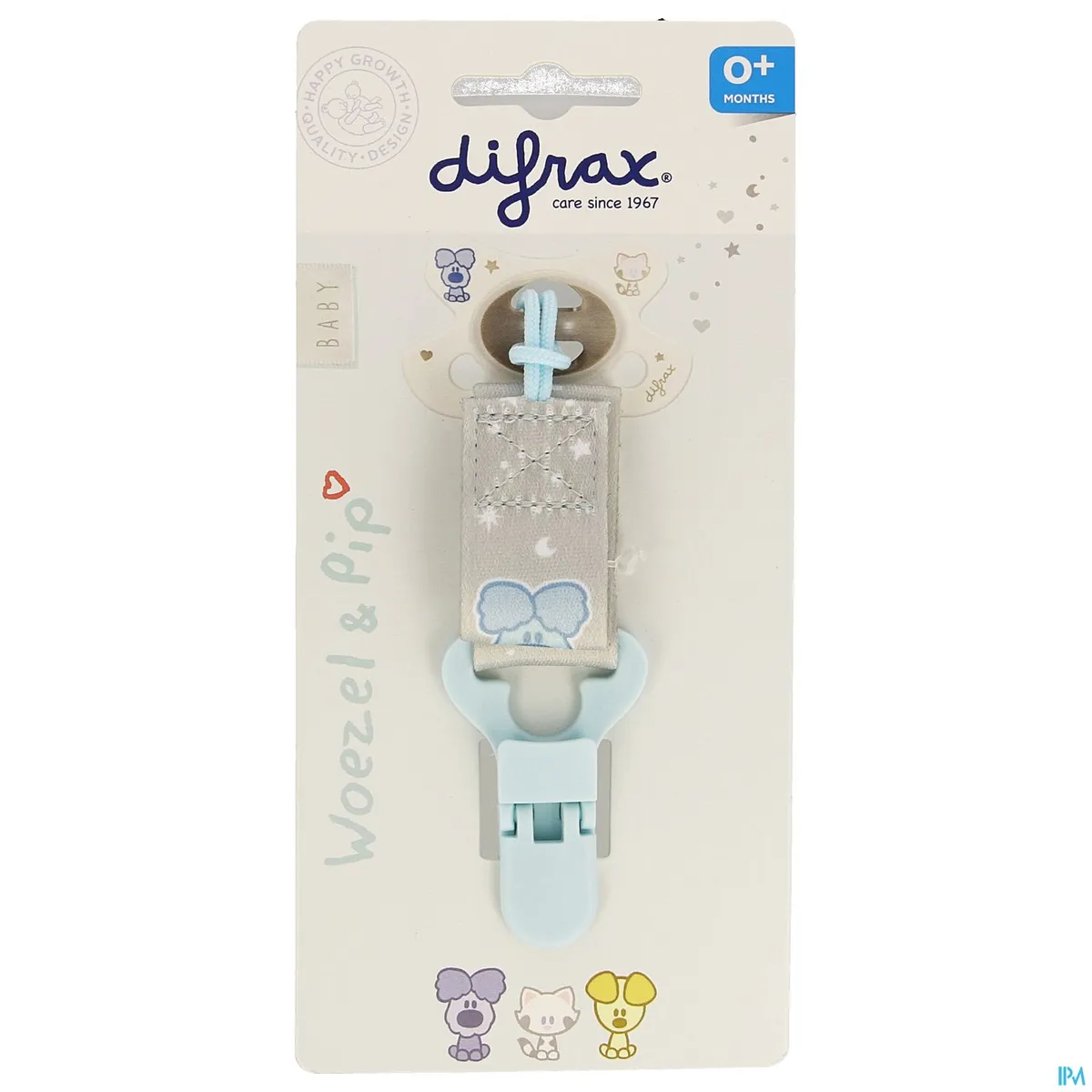 Difrax Attache Sucette Woezel&pip