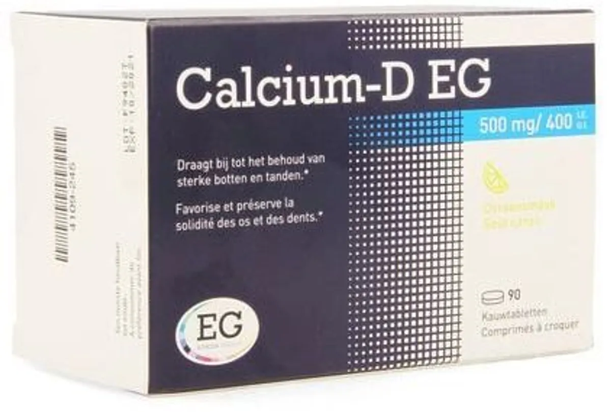 Calcium-D 500 mg/400 IE 90 tabletten