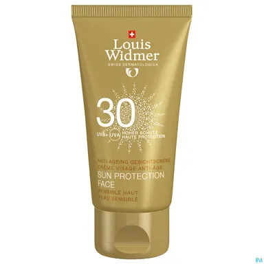 Widmer Sun Protection Gezicht SPF30 Met Parfum 50ml