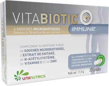 Vitabiotic Immunev-caps 30