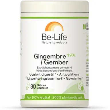 Be Life Gingembre 1200 90 Gélules