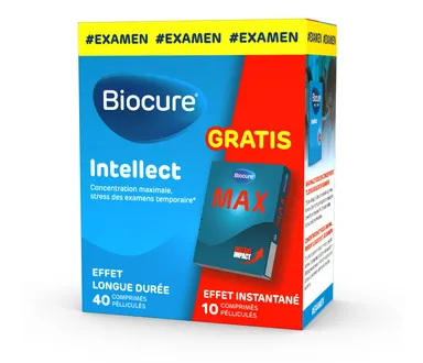 Biocure Intellect Pack Comp 40+ Max Comp 10 Grat.