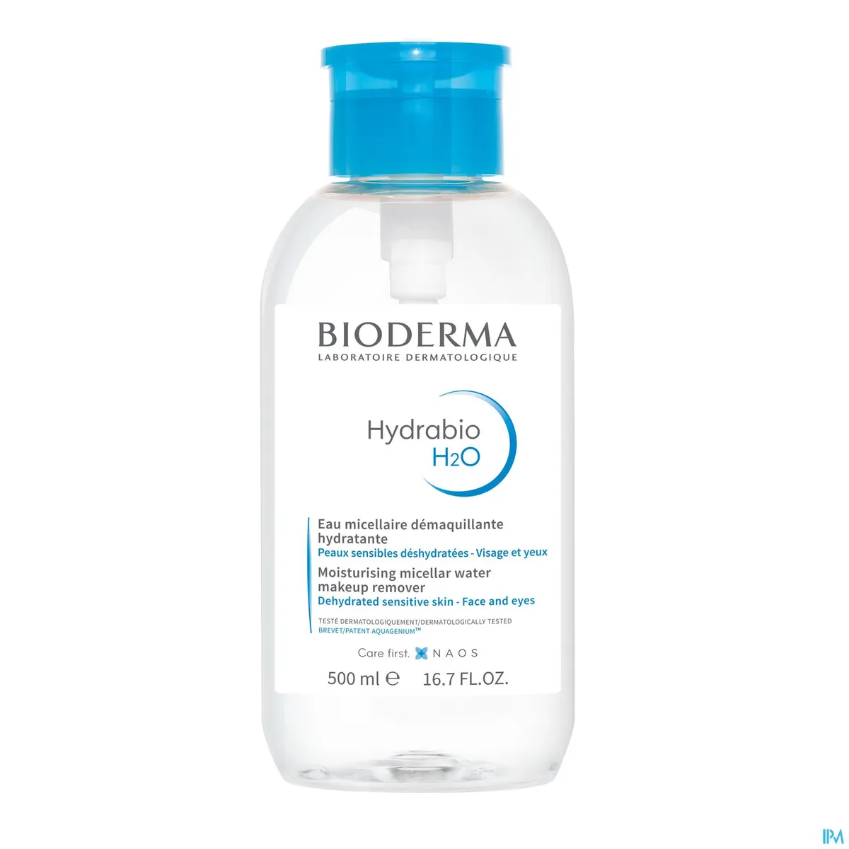 BIODERMA HYDRABIO H2O POMPE INVERSÉE 500ML