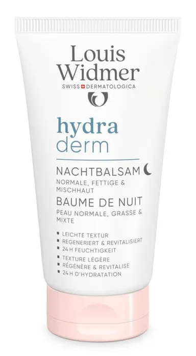 WIDMER HYDRADERM NACHTBALSEM PARF TUBE 50ML