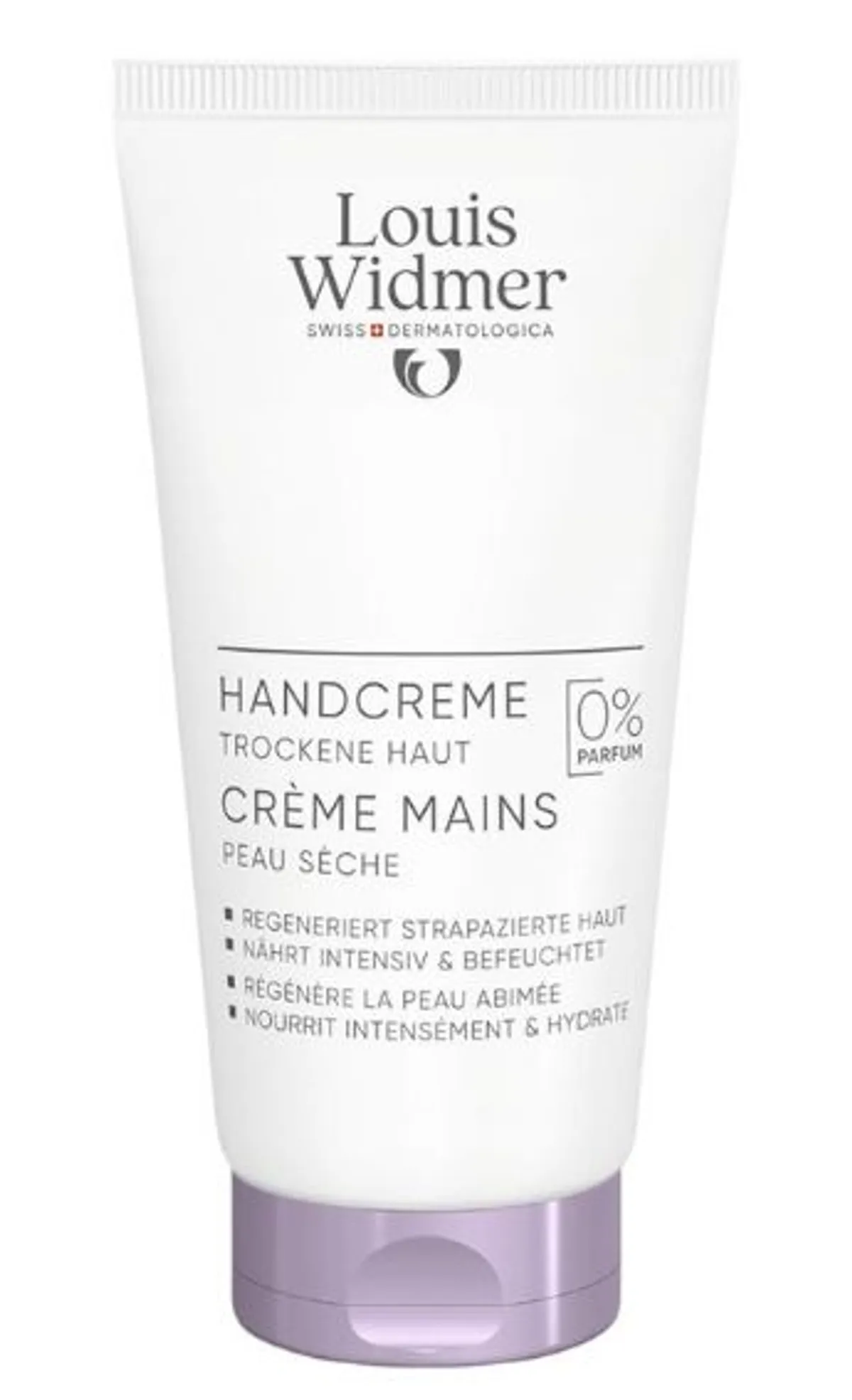 Louis Widmer Crème Mains Sans Parfum 75ml