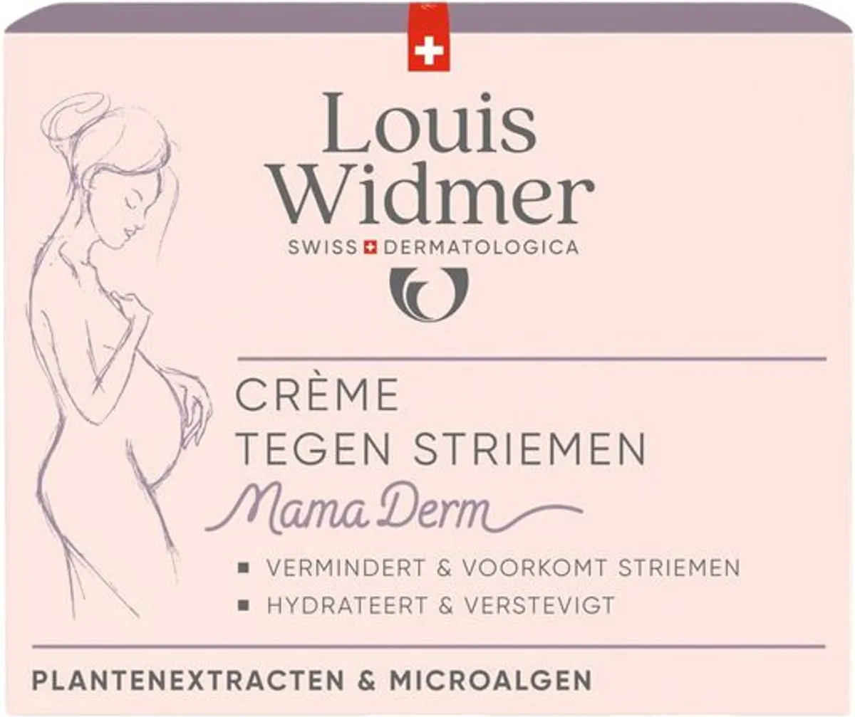 Louis Widmer MamaDerm Crème Prévention Vergetures Avec Parfum 250ml