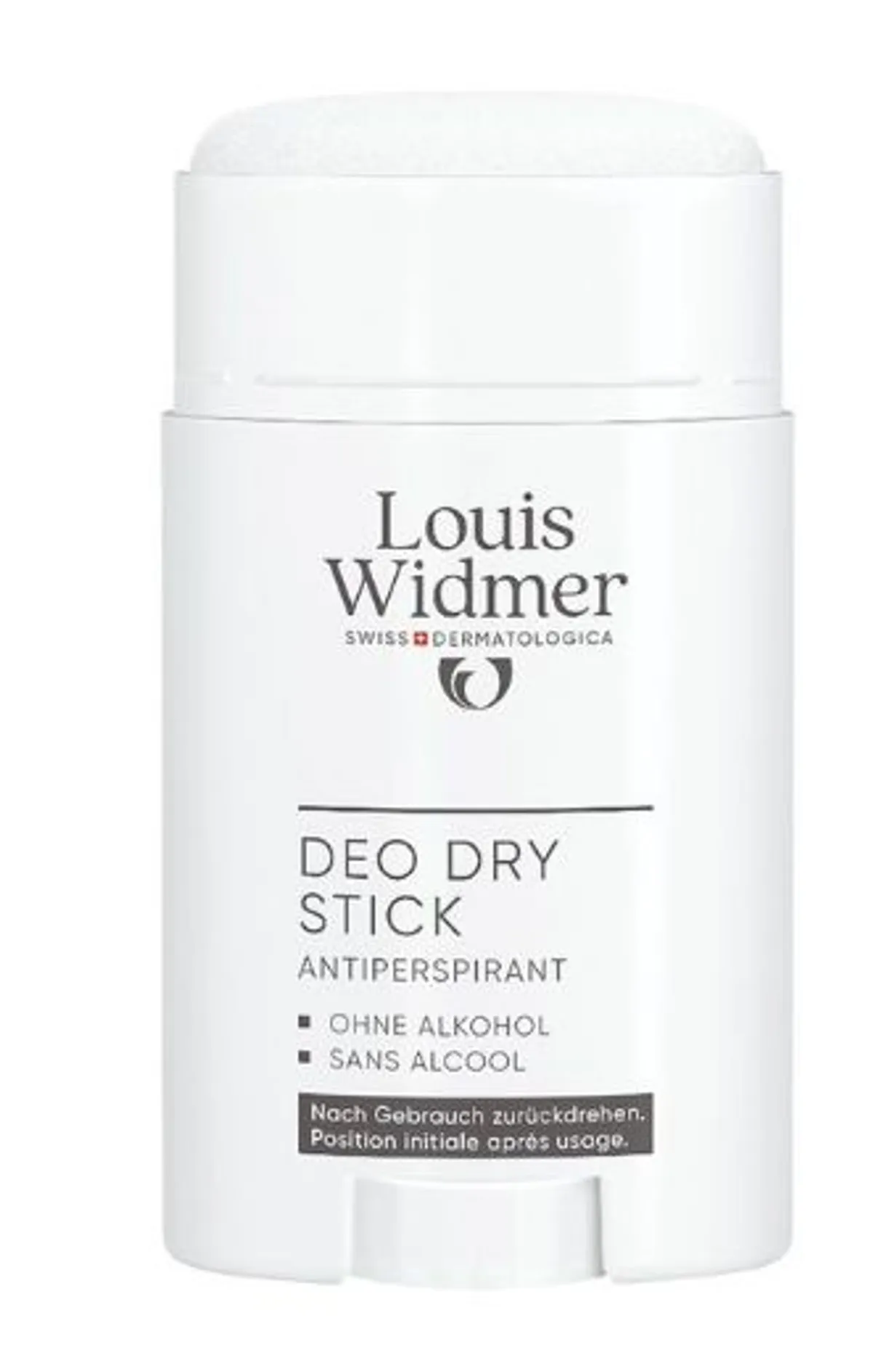 Louis Widmer Deo Dry Stick Anti-transpirant Geparfumeerd 50 ml