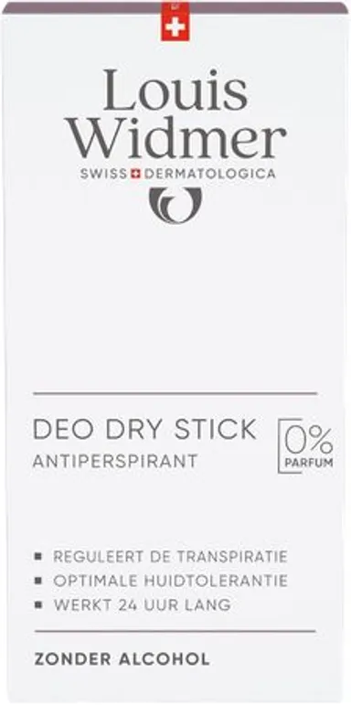 Louis Widmer Deo Dry Stick Anti-transpirant Sans Parfum 50ml