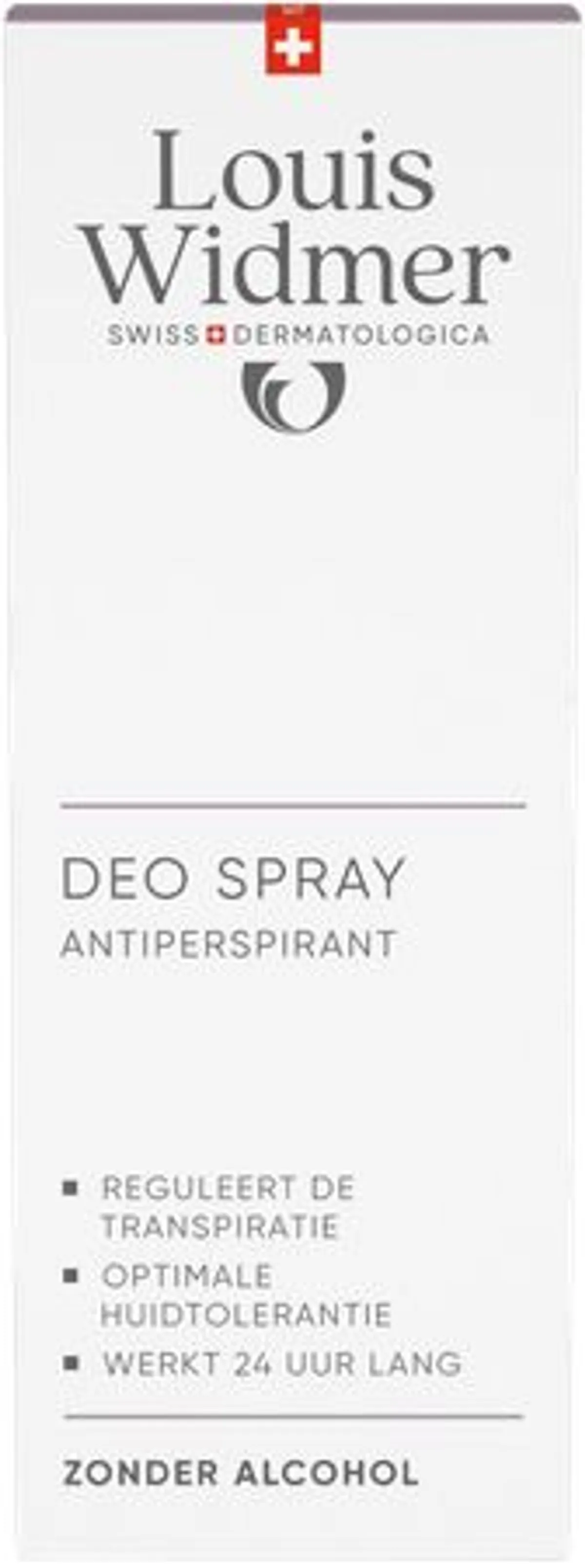 Louis Widmer Deo Spray Anti-Transpirant Avec Parfum 75ml