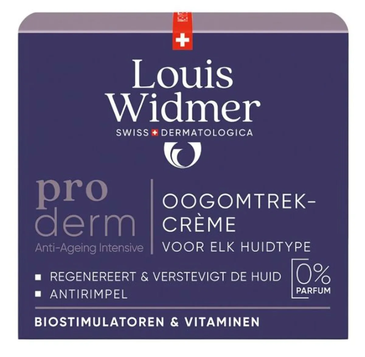 Louis Widmer Proderm Crème Oogcontour Niet Geparfumeerd 30 ml