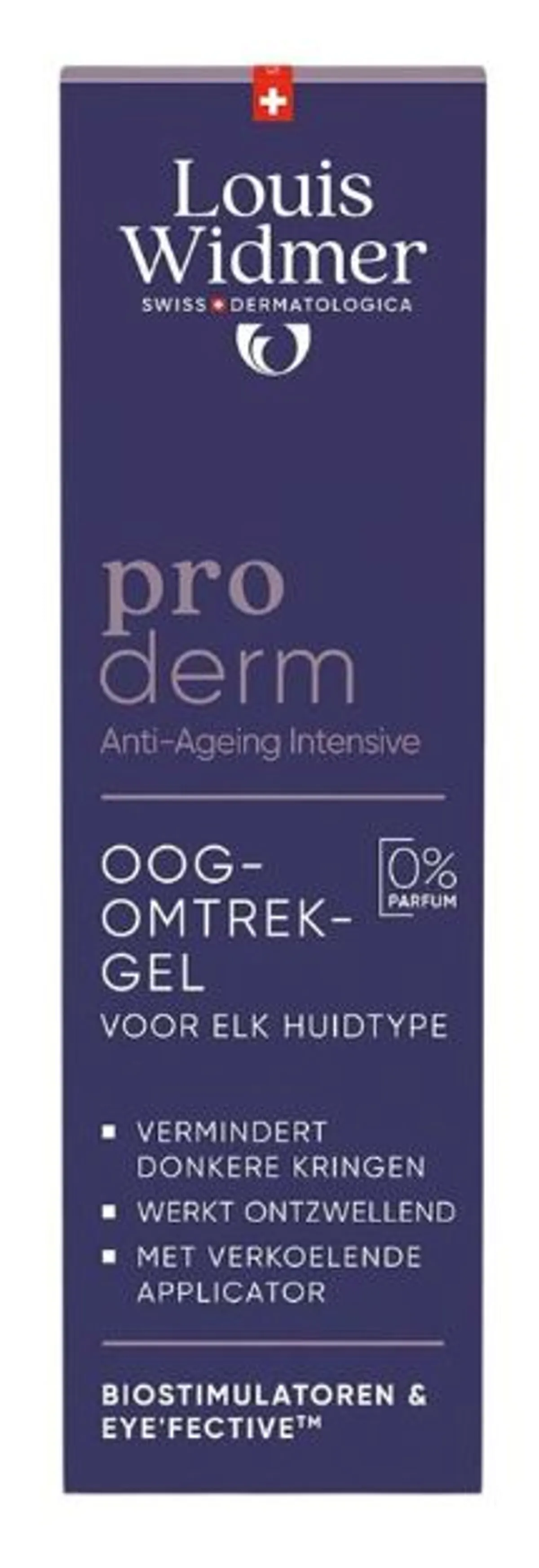 Louis Widmer Proderm Gel Contour Des Yeux Sans Parfum 15ml