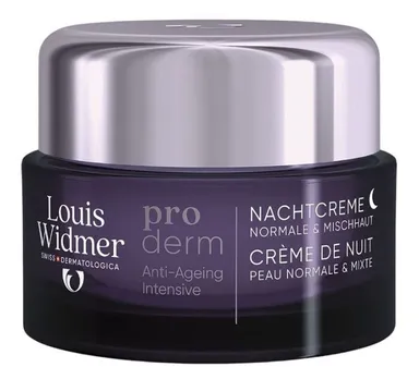 Louis Widmer Proderm Crème de Nuit Avec Parfum 50ml