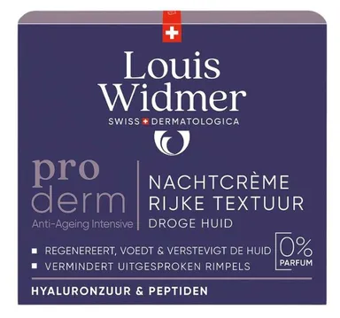 WIDMER PROD NACHTCREME RIJKE TEXTUUR N/PARF 50ML