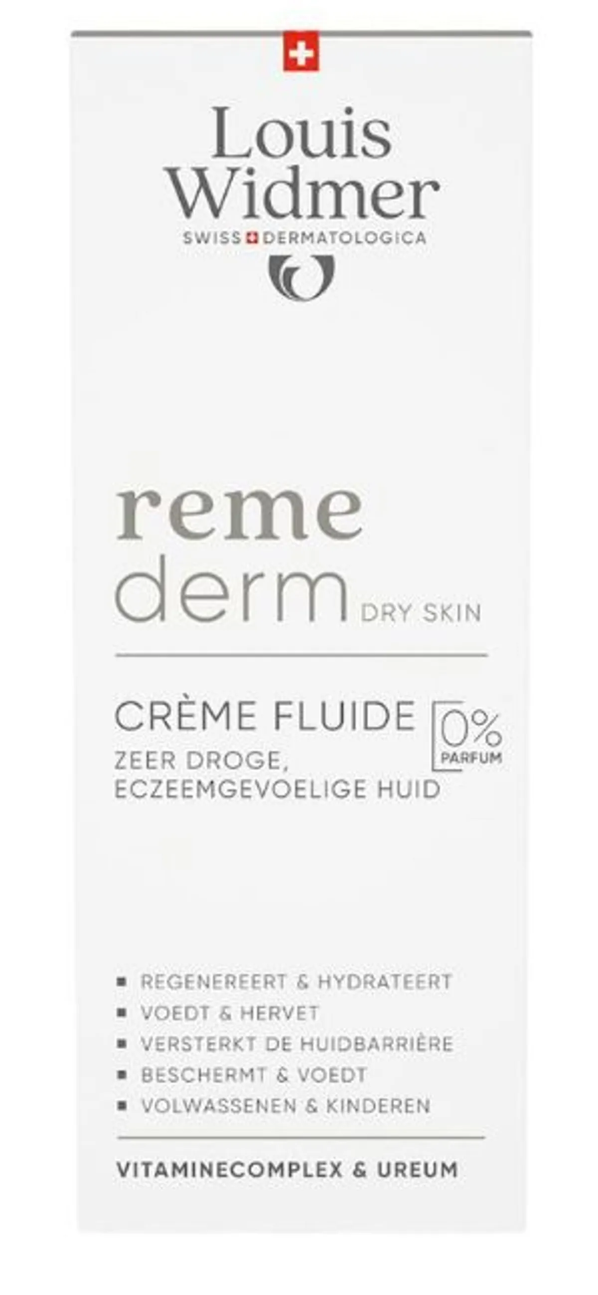 WIDMER REMED DRY SKIN CREME FLUIDE N/PARF 200ML