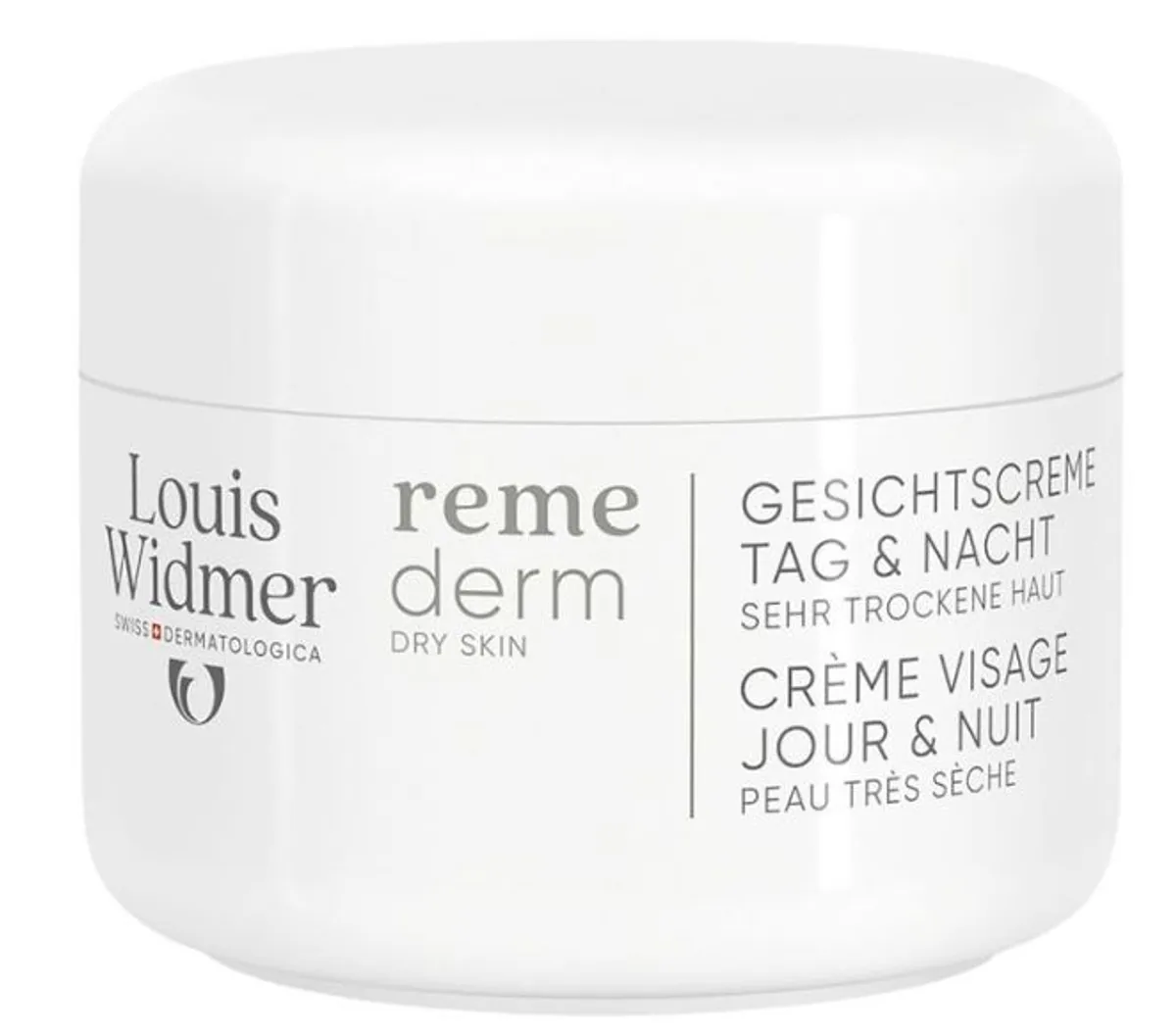 Louis Widmer Remederm Crème Visage Jour & Nuit Avec Parfum 50ml