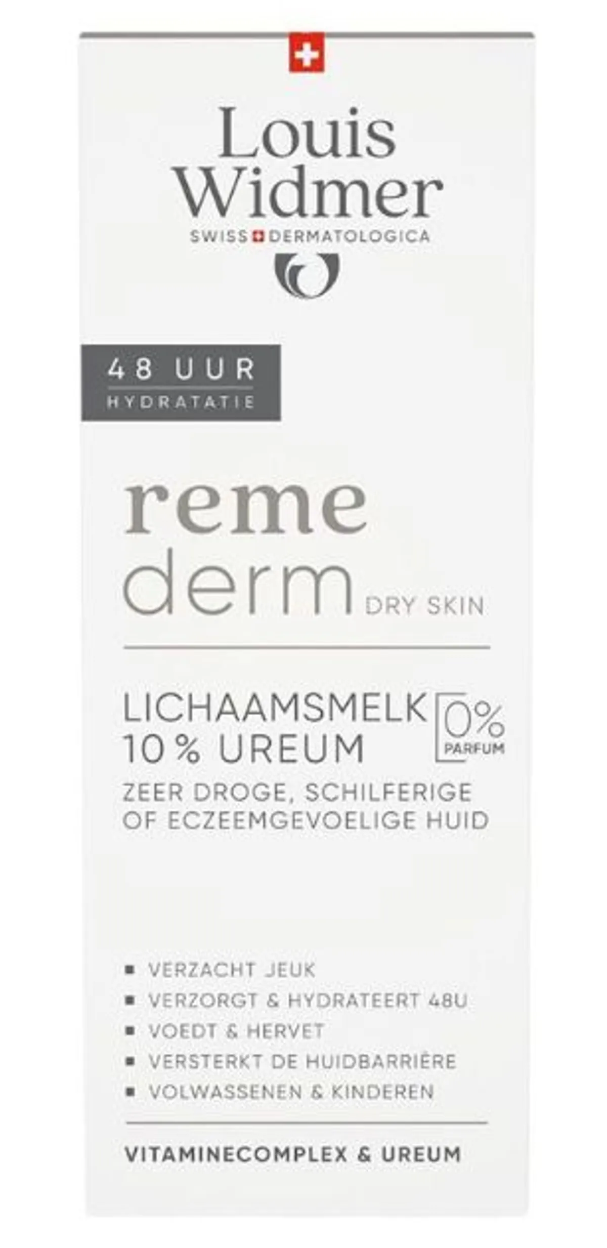 Louis Widmer Remederm Lait Corporel 10% Urée Sans Parfum 200ml