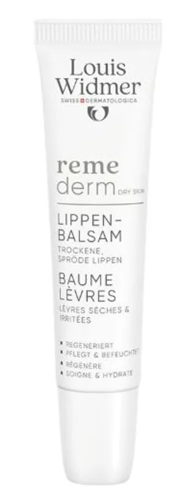 Louis Widmer Remederm Baume Lèvres Avec Parfum 15ml