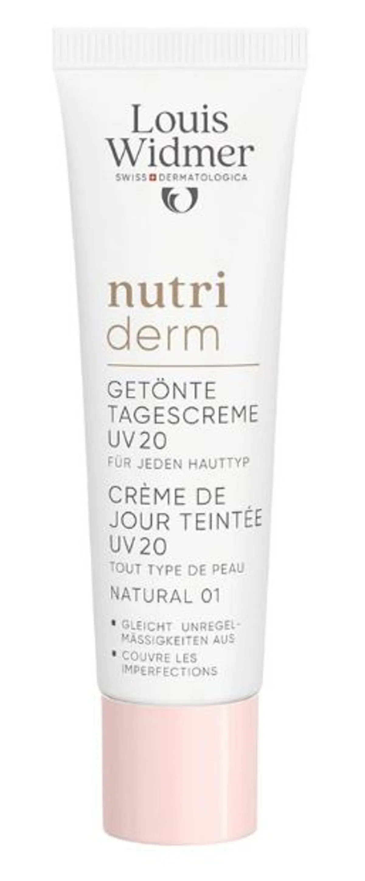 WIDMER NUTRID TINT DAGCR UV20 NAT 01 N/PARF 30ML