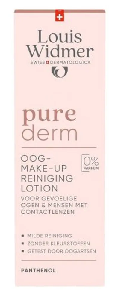 Louis Widmer Purederm Démaquillant Yeux Lotion Sans Parfum 100ml
