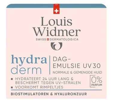 Louis Widmer Hydraderm Emulsion Jour UV30 Sans Parfum 50ml