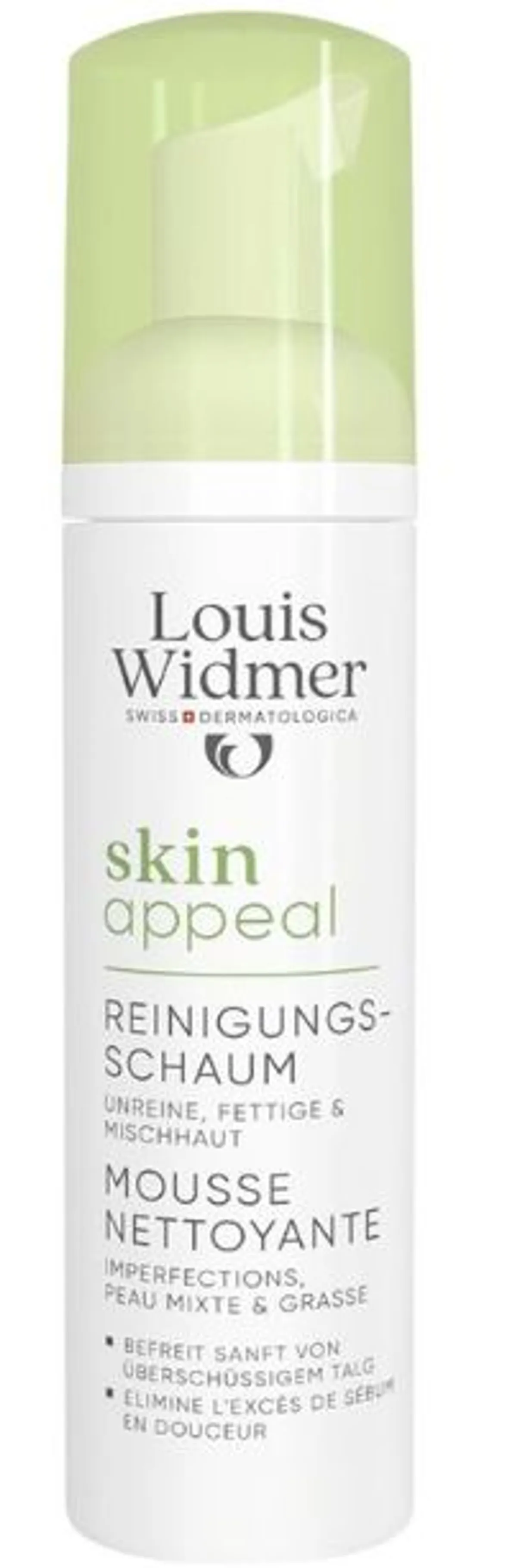 Louis Widmer Skinappeal Mousse Nettoyante 150ml