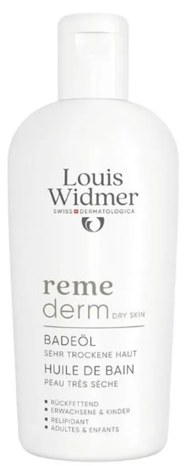 Louis Widmer Remederm Huile de Bain Avec Parfum 250ml
