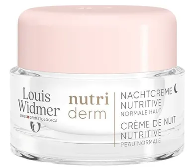 Louis Widmer Nutriderm Crème de Nuit Nutritive Sans Parfum 50ml