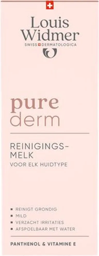 Louis Widmer Purederm Lait Nettoyant Avec Parfum 200ml
