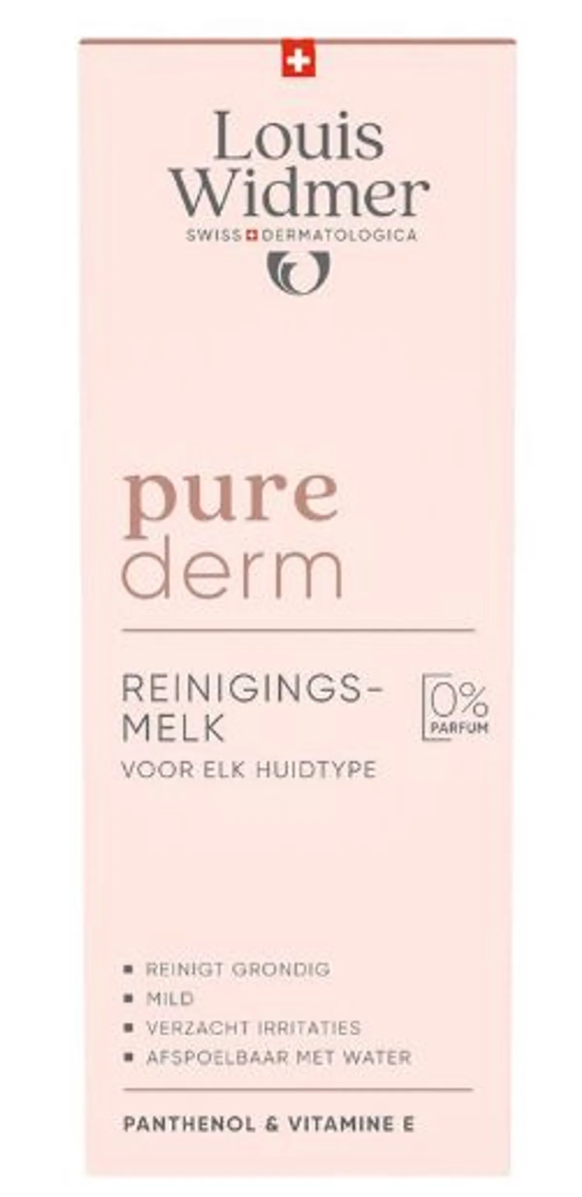 Louis Widmer Purederm Lait Nettoyant Sans Parfum 200ml