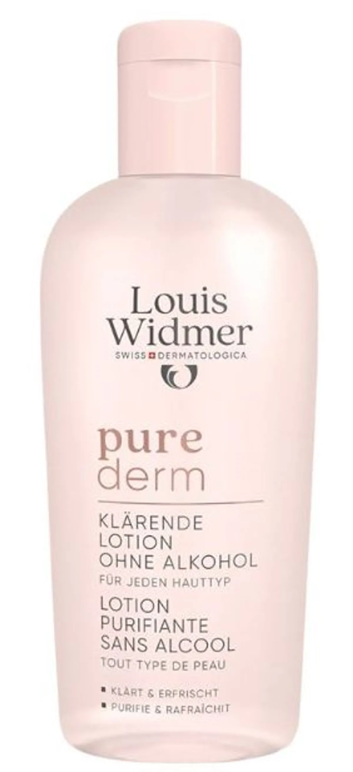 Louis Widmer Purederm Lotion Purifiante Sans Alcool Sans Parfum 200ml