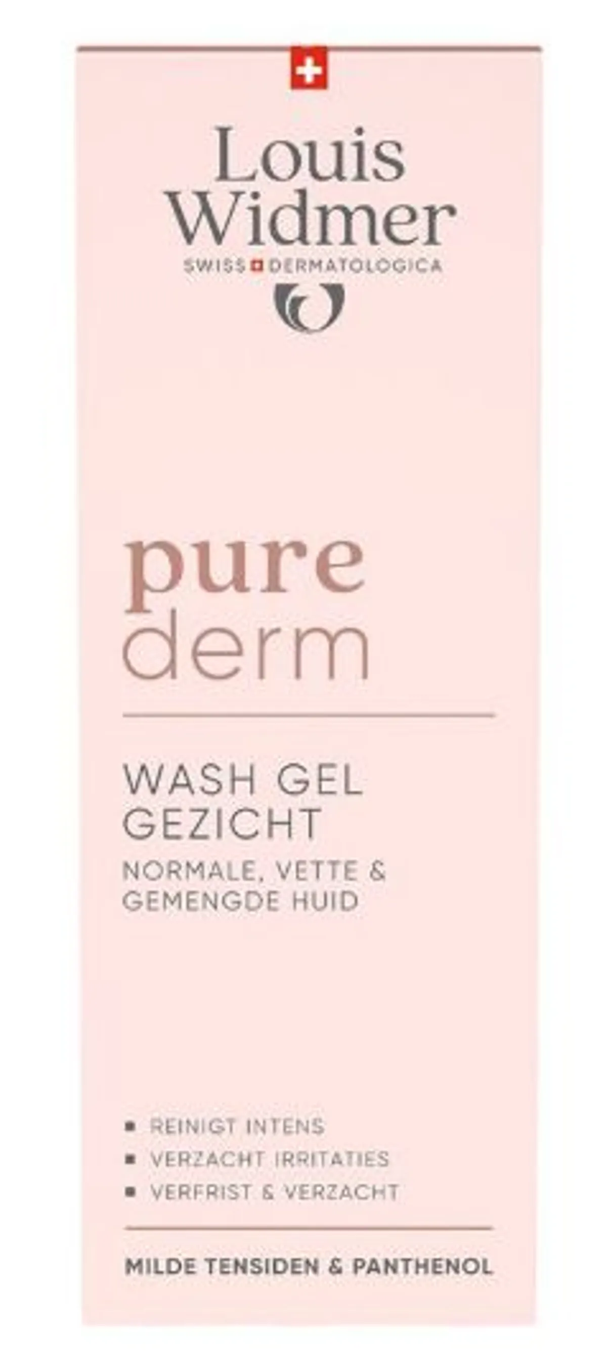 WIDMER PURED WASH GEL GEZICHT PARF 125ML