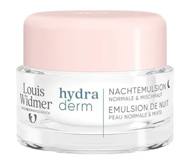 Louis Widmer Hydraderm Emulsion de Nuit Avec Parfum 50ml