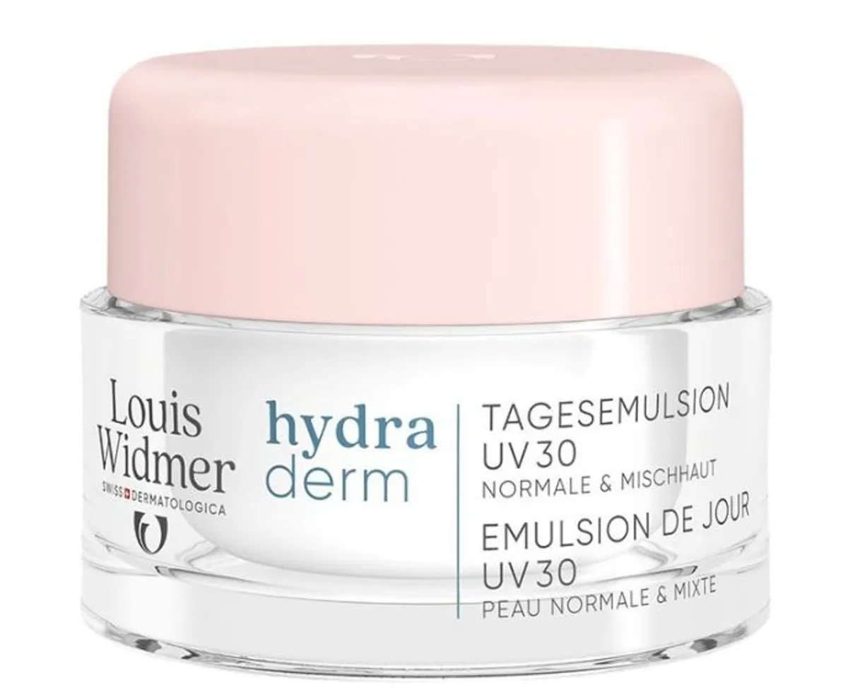 Louis Widmer Hydraderm Emulsion Jour UV30 Avec Parfum 50ml