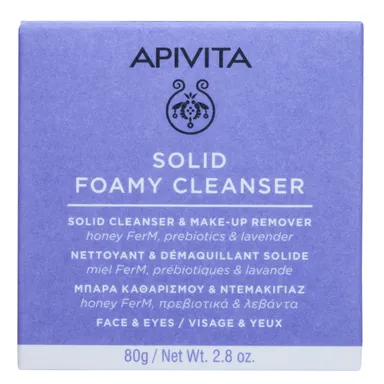 Apivita Solid Foamy Cleanser 80 g