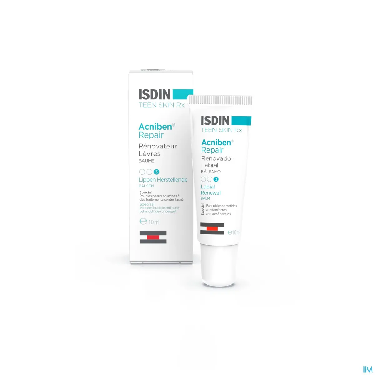 Isdin Acniben Teen Skin Repair Lèvres Baume 10ml