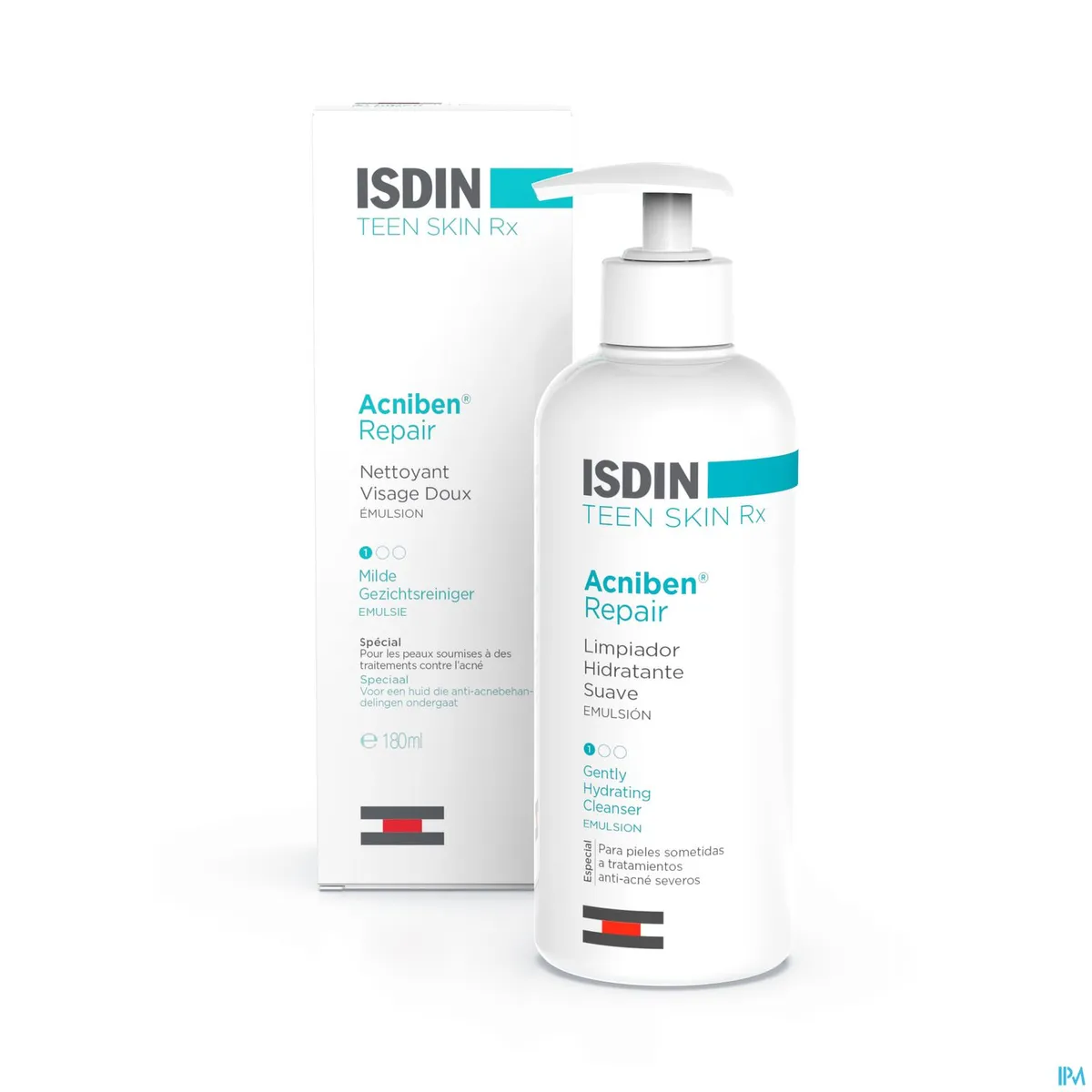 Isdin Acniben Teen Skin Repair Nettoy. Emuls.180ml