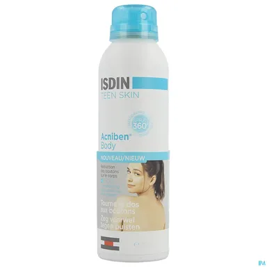 Isdin Acniben Teen Skin Réduct.boutons Spray 150ml