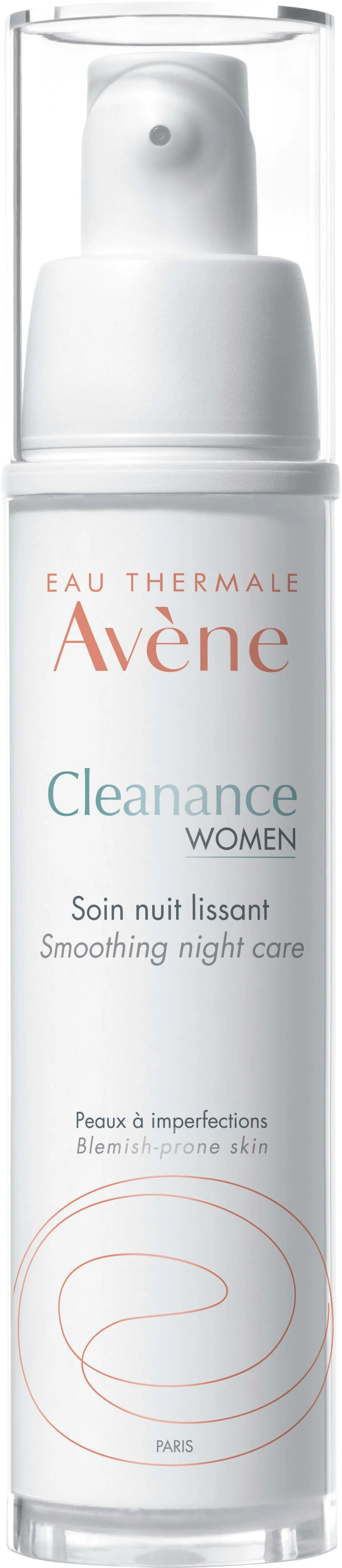 Avene Cleanance Women Soin Nuit Lissant 30Ml