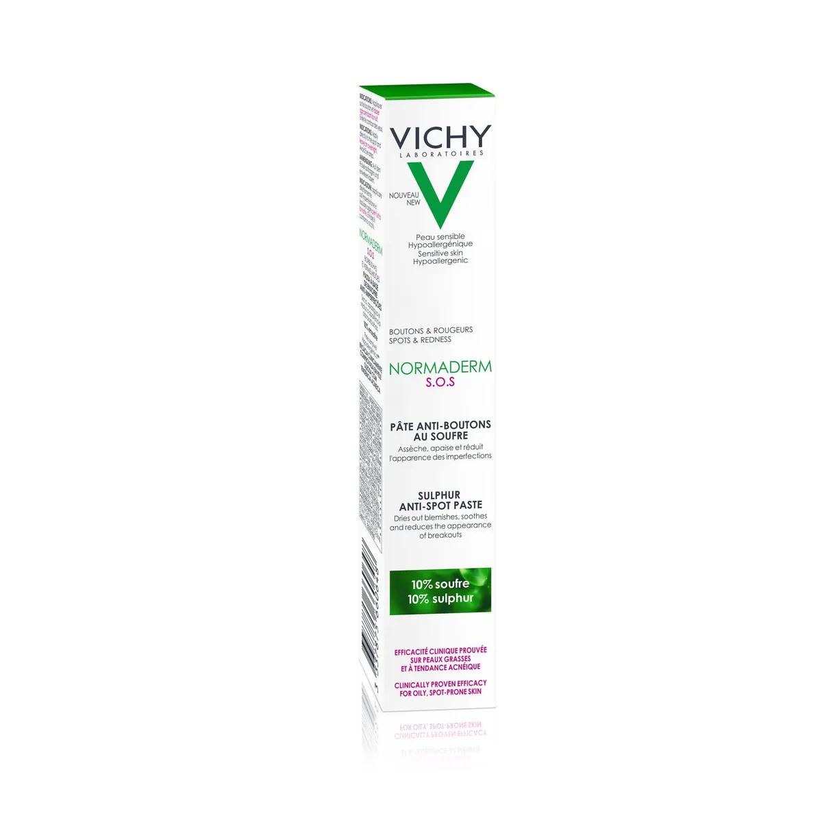 Vichy Normaderm S.O.S Pasta tegen puistjes Zwavel 20 ml