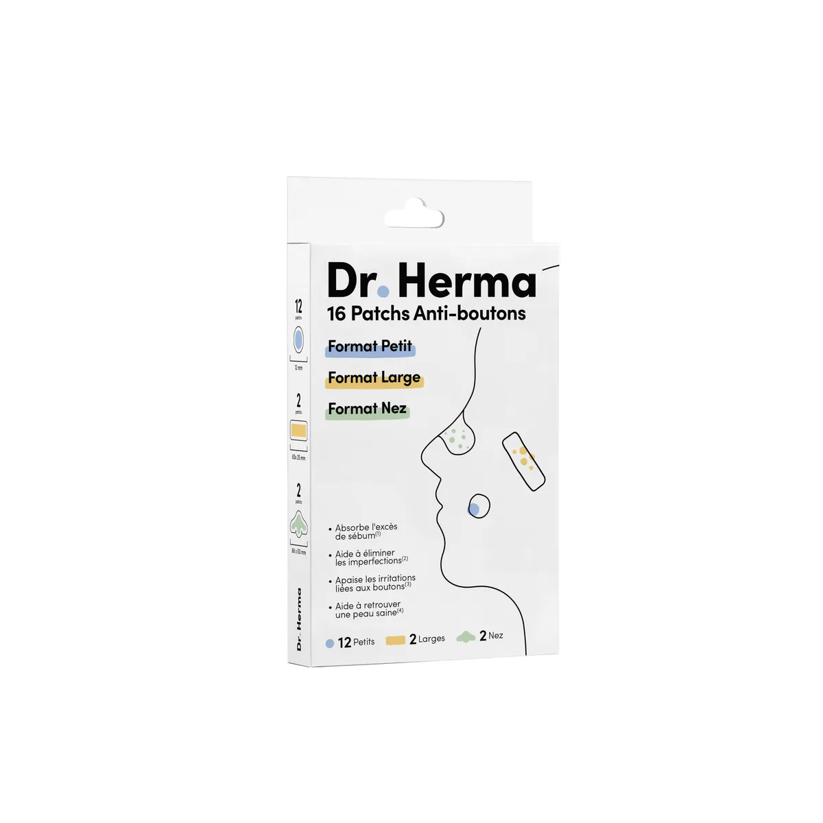 Herma Anti-Puistjes Patches Mix van 16 Patches