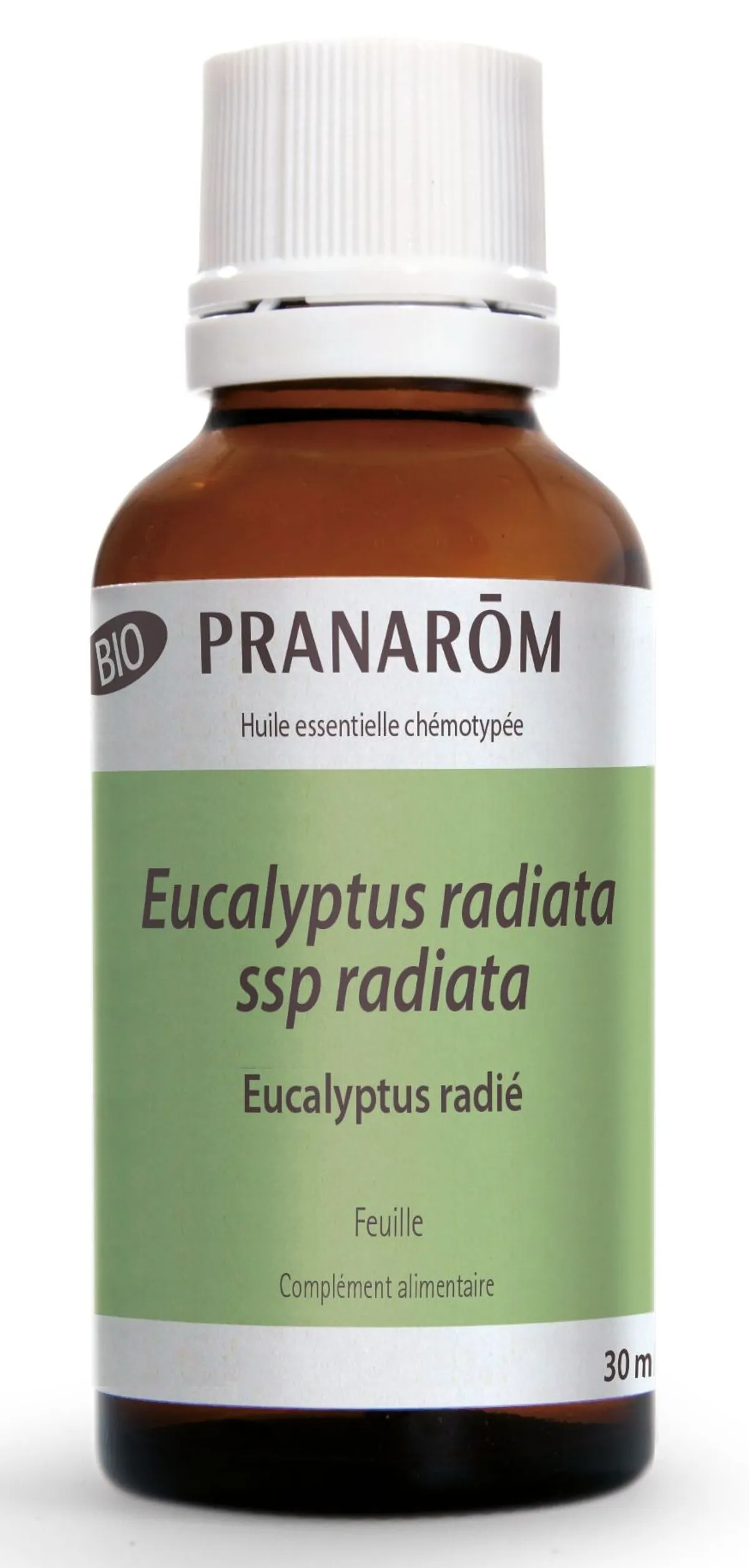 Pranarôm Eucalyptus Radié Huile Essentielle 30ml