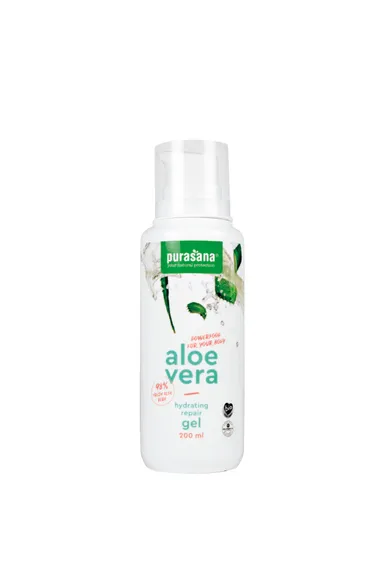 Purasana Aloë Vera Gel Herstellend Hydraterend 200 ml