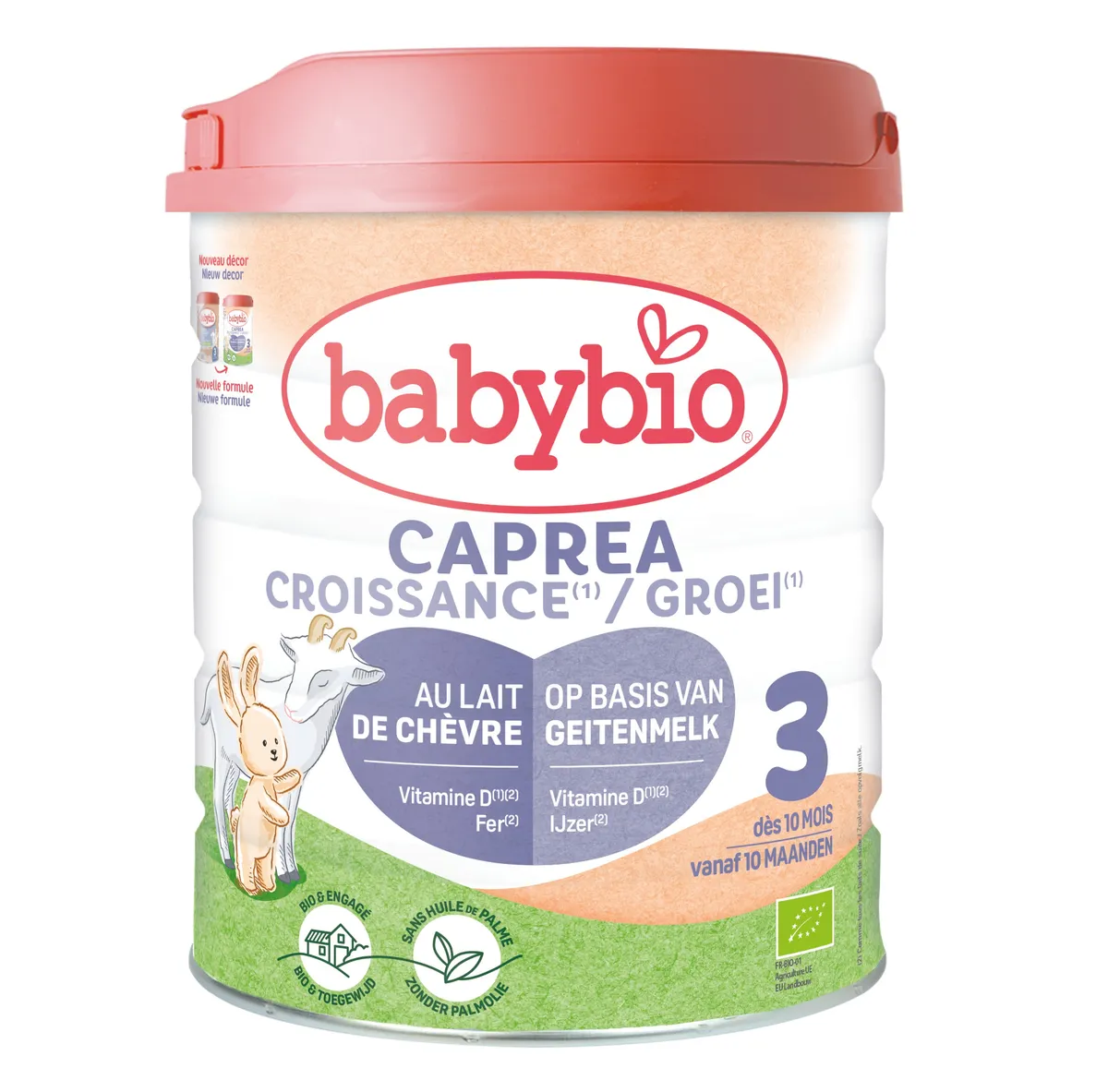 Babybio Caprea 3 Lait Chevre 800g