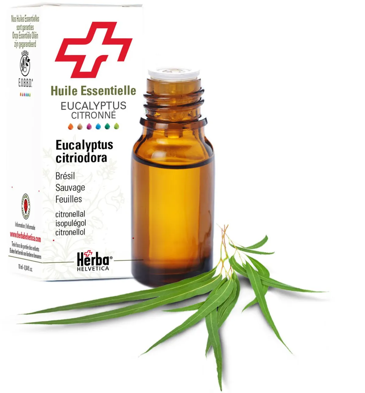 Herba Helvetica Eucalyptus Citronne Huile Essentielle 10ml